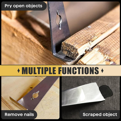 2 Pcs Woodworker'S Multi Prybar Tool Set